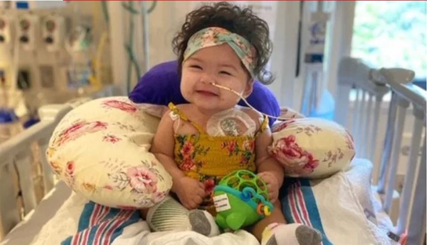 La emotiva historia de la bebé que precisó un trasplante de corazón en medio de la pandemia de coronavirus