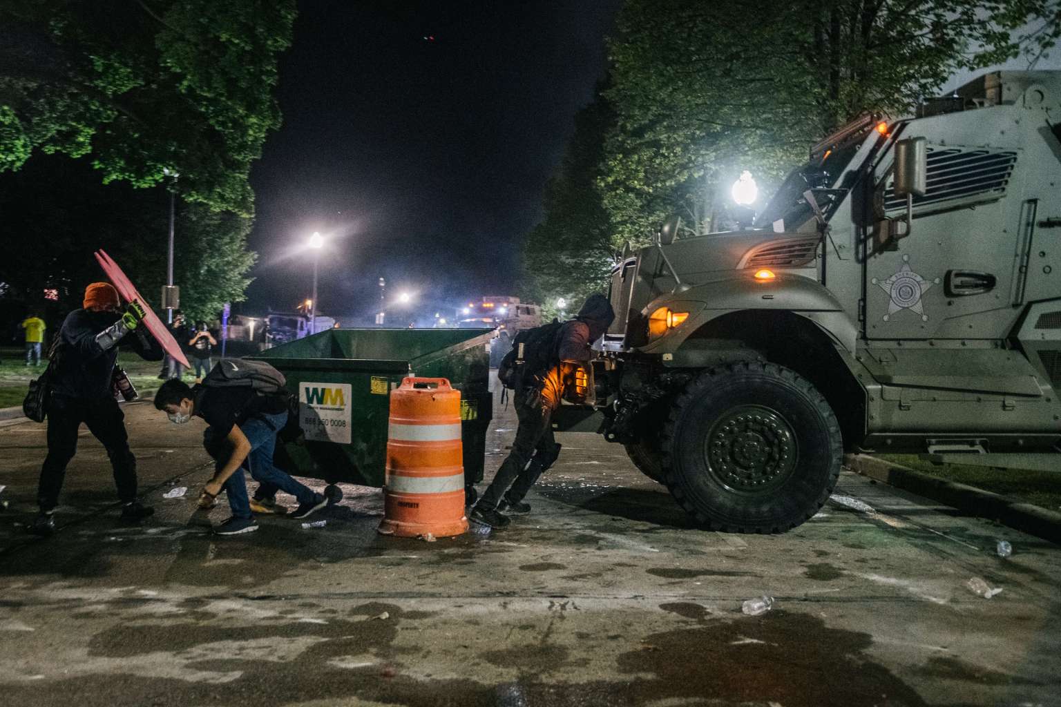 “Estos no son actos de una protesta pacífica”, dice Trump respecto de las manifestaciones violentas contra la Policía