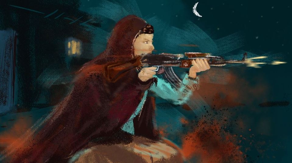 El misterio de la adolescente que se armó con un rifle AK-47 para defender a su familia