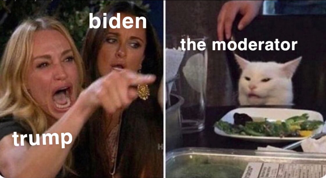 Trump vs. Biden: el debate de memes después del acalorado encuentro