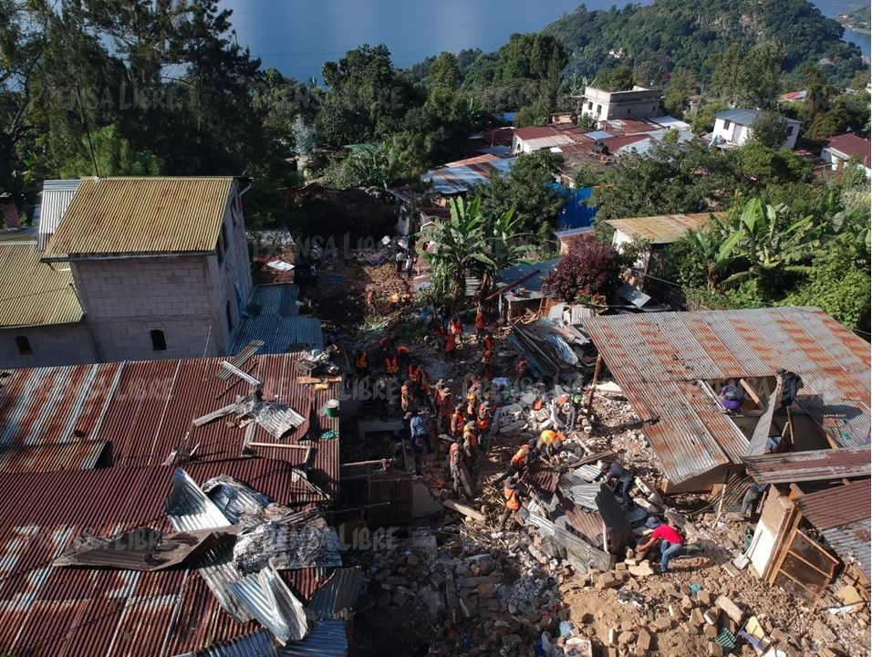 San Marcos La Laguna es una zona de alto riesgo y estas son las razones, según la Conred