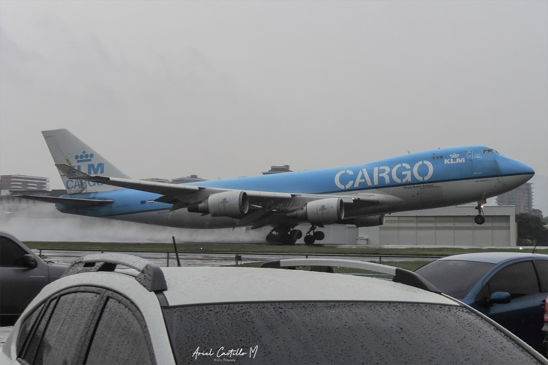Video: un Boeing 747 aborta aterrizaje en el Aeropuerto La Aurora, esto fue lo que pasó