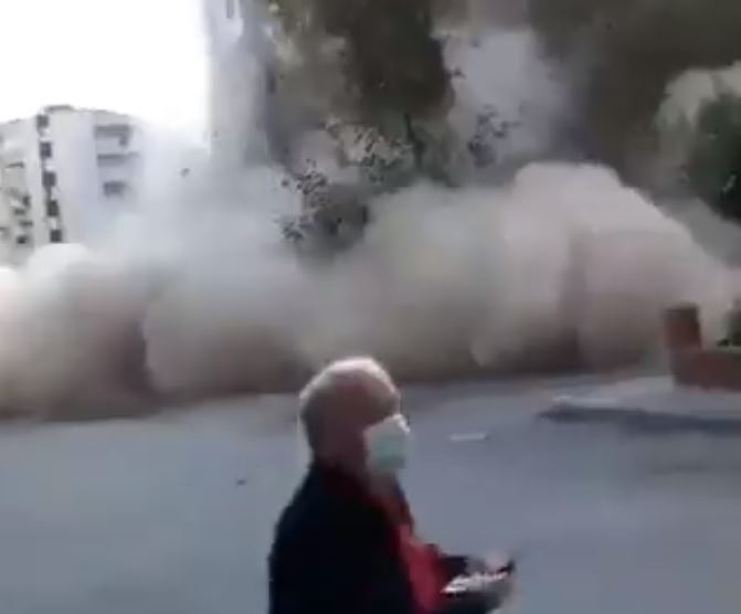 Videos: así colapsa un edificio en Izmir, Turquía por el terremoto que además ocasionó un tsunami