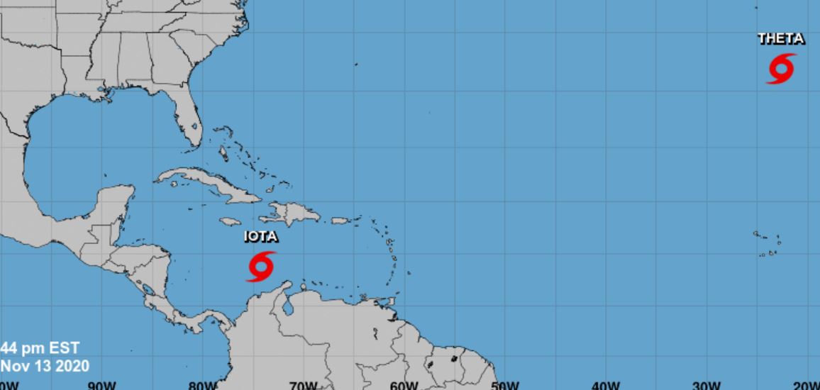 ¿Por qué la nueva tormenta tropical que amenaza a Guatemala se llama Iota y qué tiene que ver con el alfabeto griego?