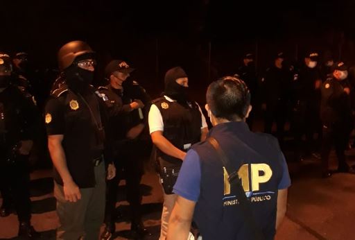 Al menos 37 capturados durante operativo contra extorsionistas en varios puntos del país