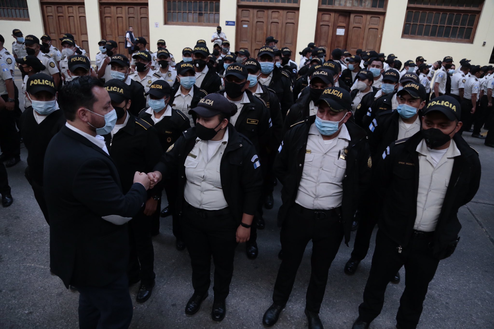 Ministro de Gobernación coordina acciones de la PNC previo a manifestaciones y pide que la jornada transcurra “sin ningún contratiempo”