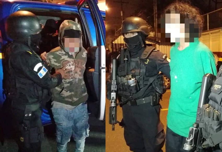 PNC detiene a “los principales responsables” de incendiar un autobús durante manifestación