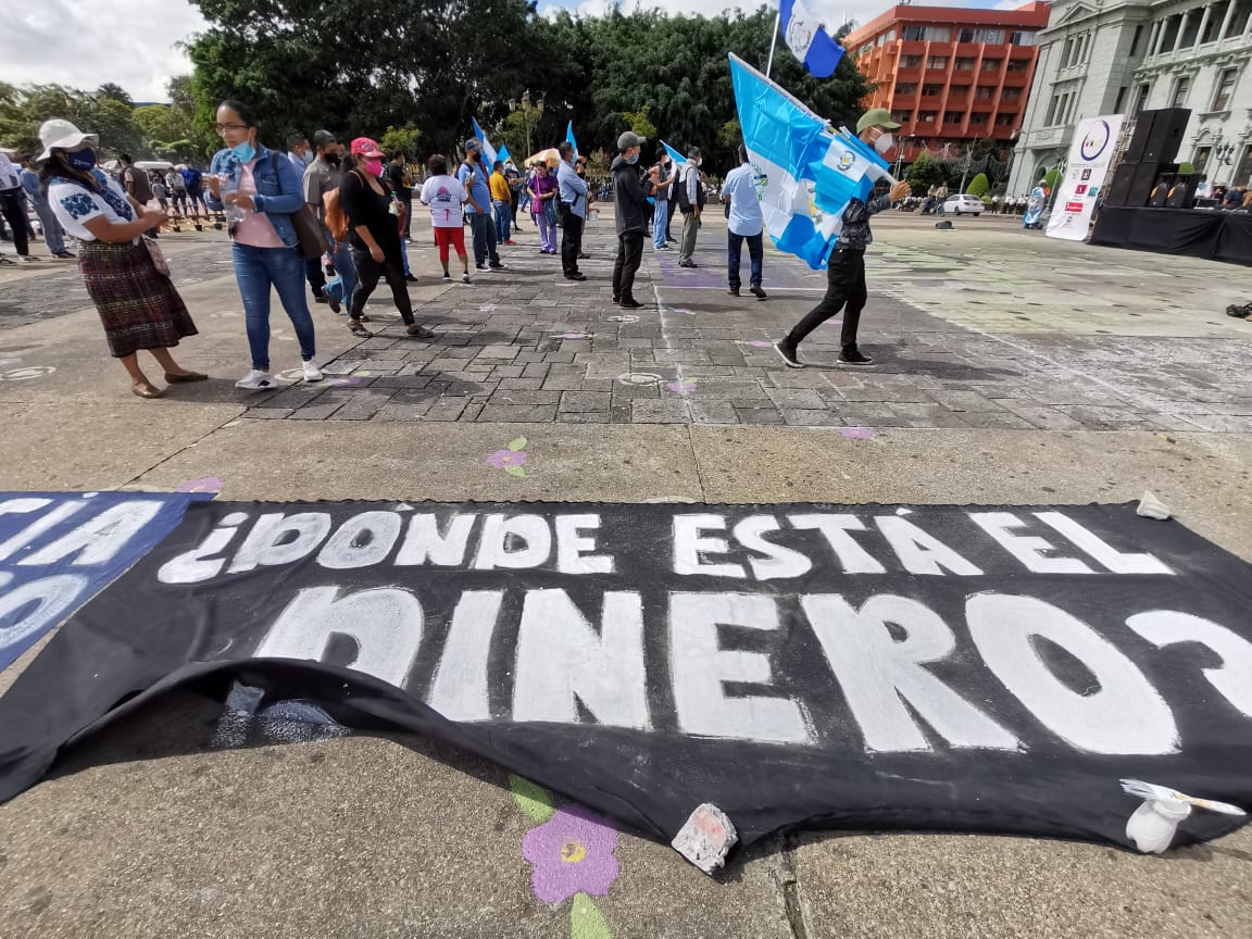 Manifestación en Guatemala