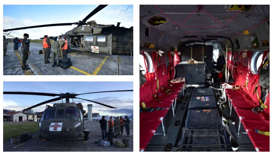 Estos son los helicópteros de EE. UU. que apoyarán las labores de rescate en Guatemala