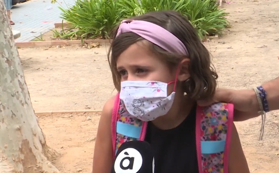 “Es mejor eso que morir”: Niña da lección sobre la importancia del uso de la mascarilla por el coronavirus
