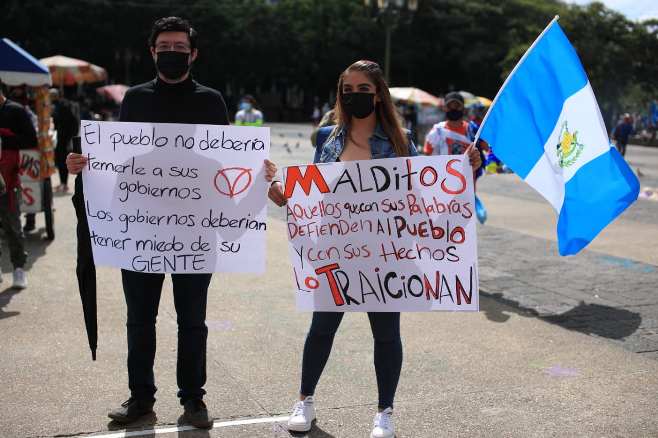Manifestación Guatemala