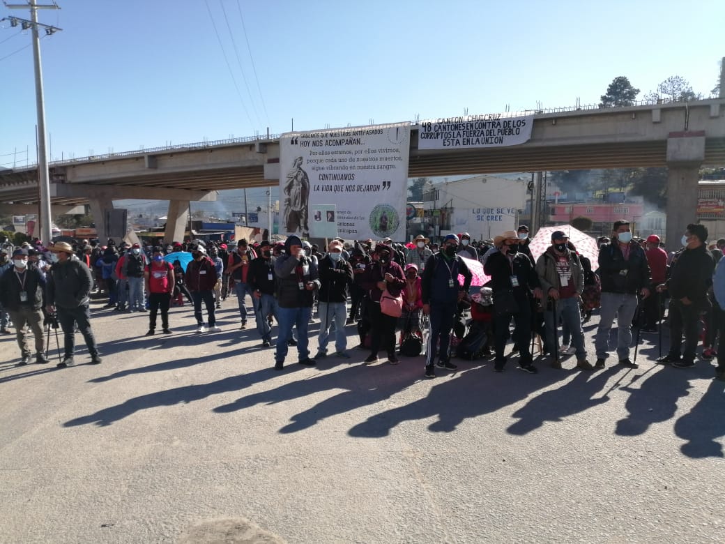 48 Cantones de Totonicapán continuarán con bloqueo de rutas este martes 28 de marzo de 2023