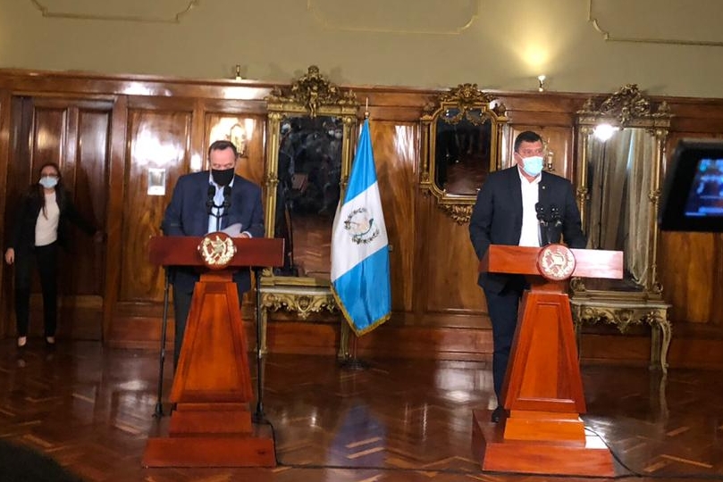 Presidente Giammattei da por concluido el Centro de Gobierno y anuncia evaluación de ministros