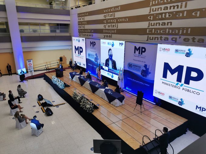 Estados Unidos reafirma apoyo a la justicia de Guatemala durante inauguración de 90 fiscalías del MP