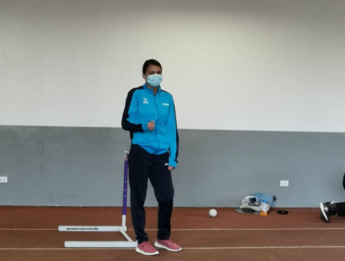 Guatemalteca Mariandré Chacón gana medalla de oro en el Centroamericano Mayor de Atletismo