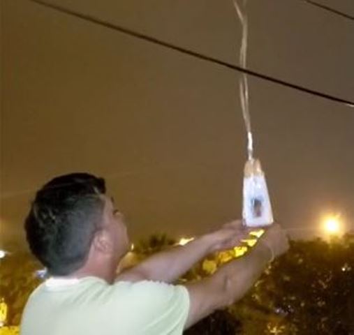 Globo al cielo: padre envía un tierno mensaje de Navidad a su bebé fallecido