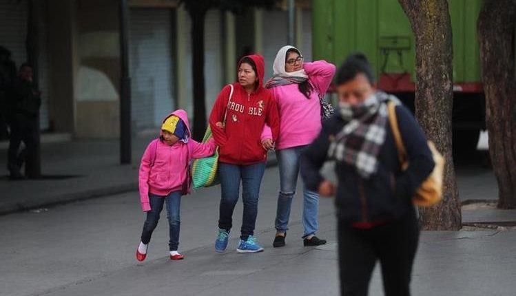 Insivumeh advierte de que un nuevo frente frío azotará esta semana al país