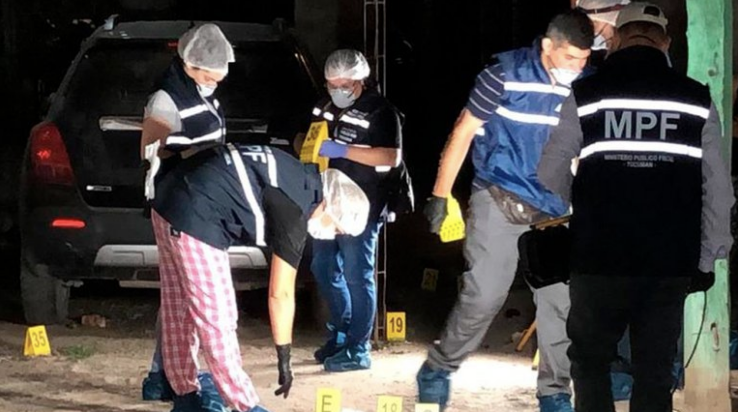 Mujer embarazada asesinada