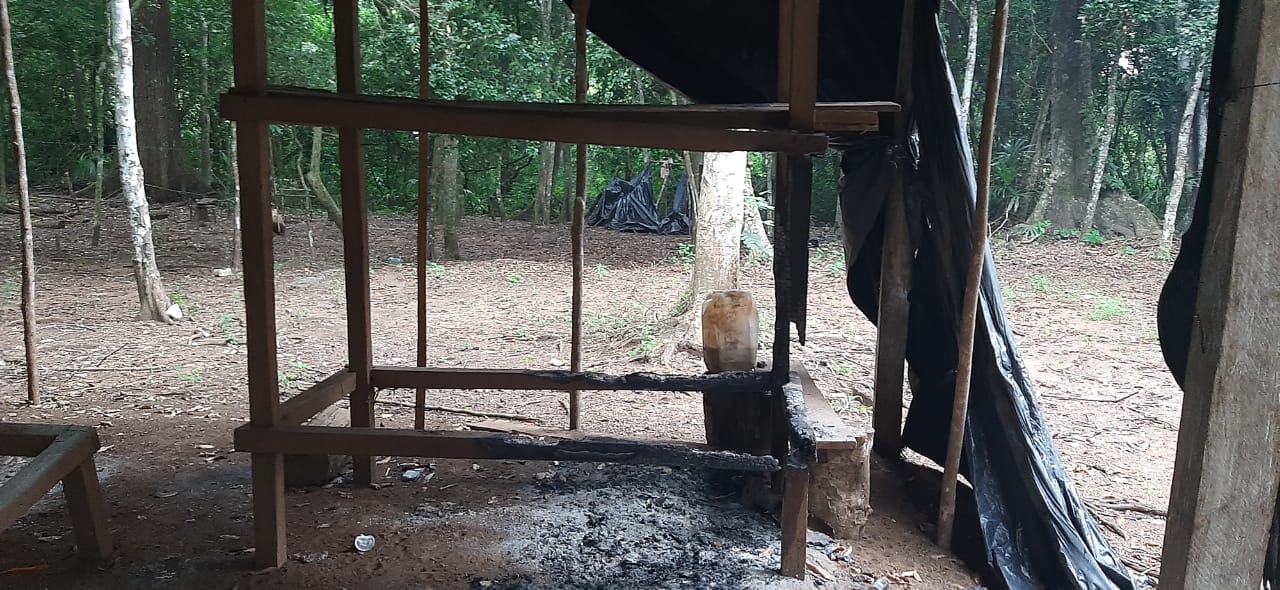 Conap denuncia destrucción de puesto de control en Petén
