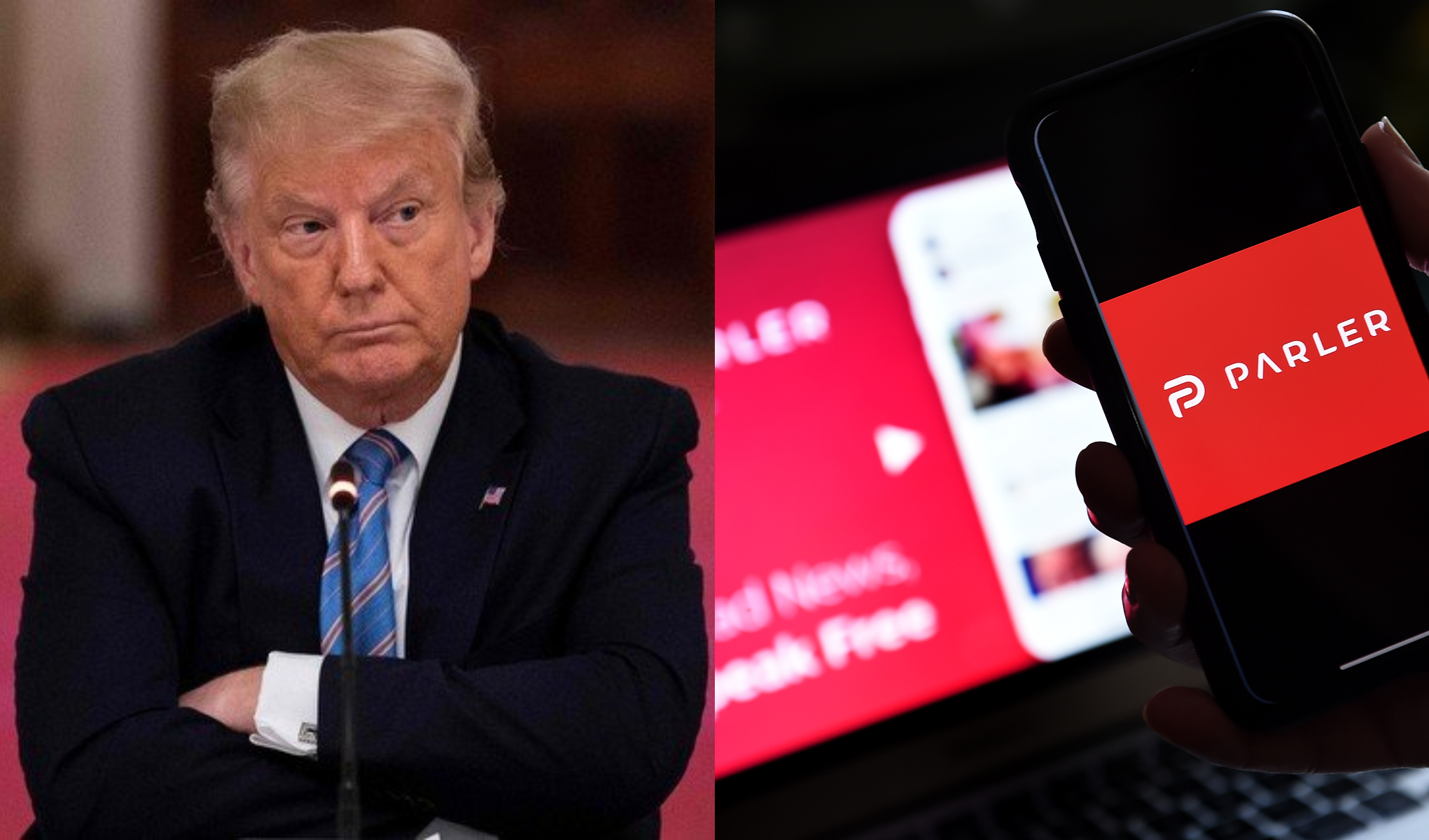 La red social utilizada por seguidores de Donald Trump, Parler, deja de funcionar tras vetos de Amazon, Apple y Google