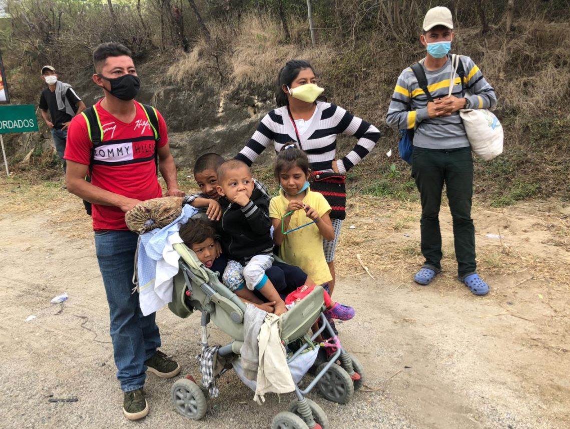 “Vamos a luchar hasta donde podamos”: familia hondureña busca llegar a Estados Unidos  