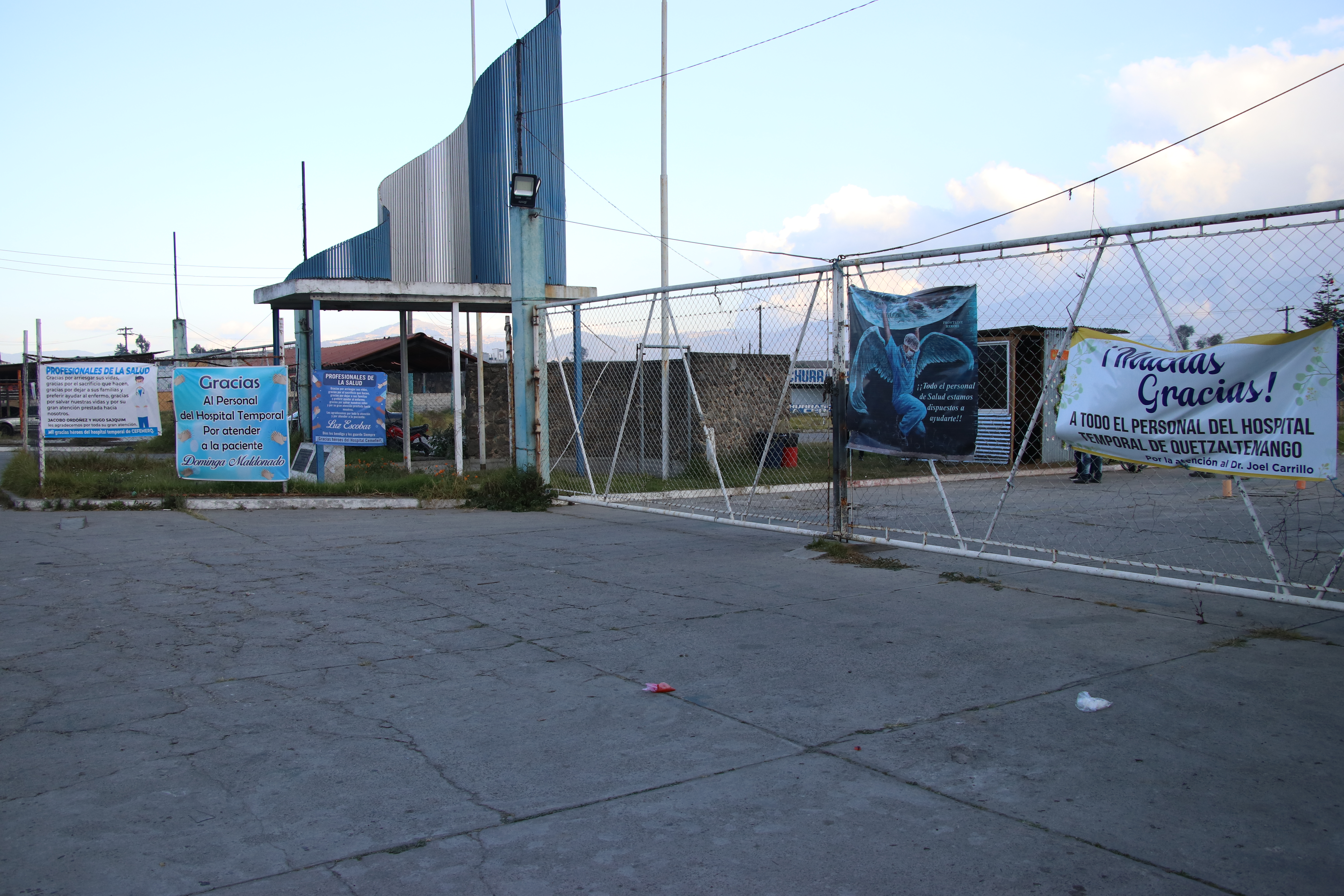 Coronavirus: Intensivo del Hospital Temporal de Quetzaltenango está lleno