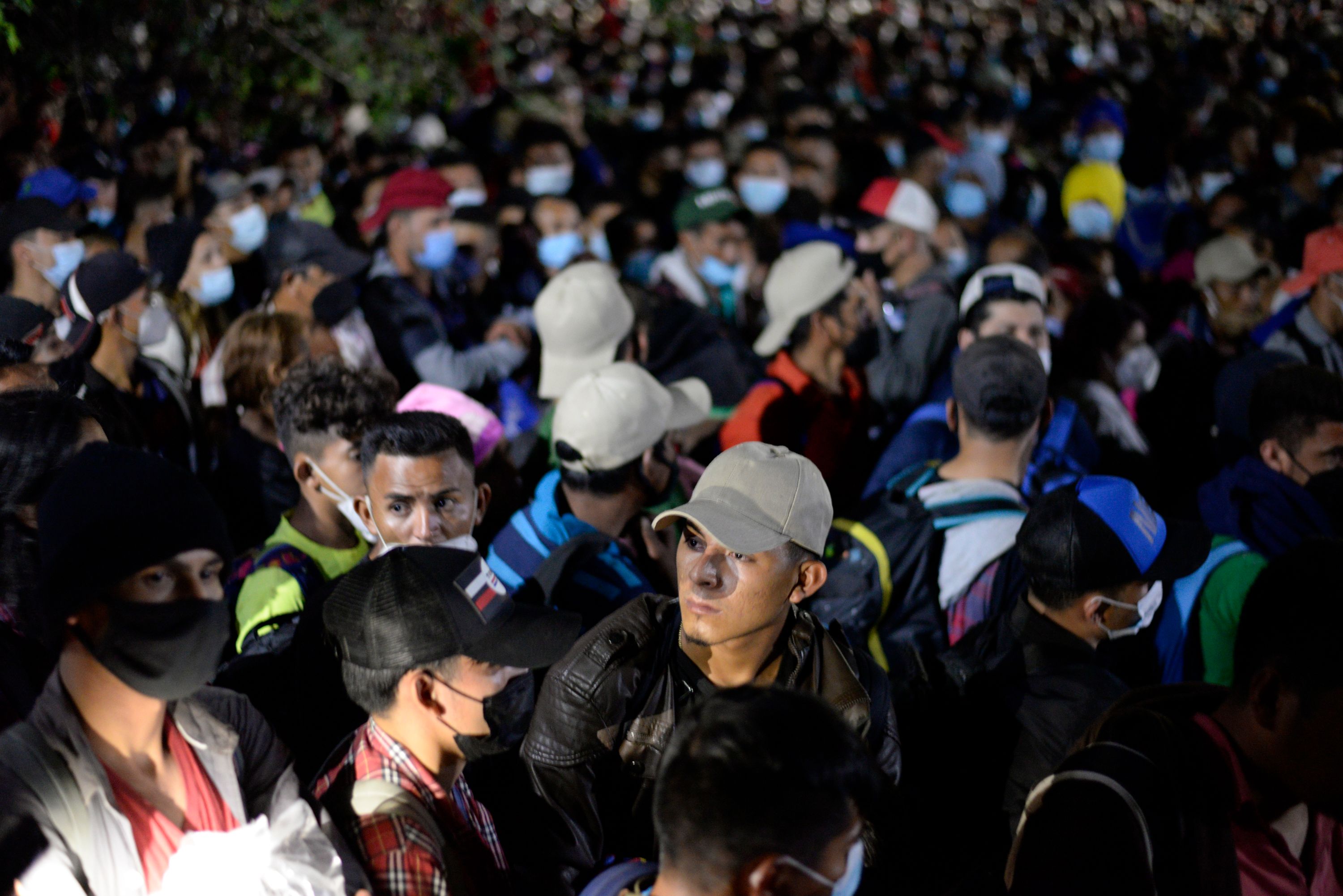 Caravana migrante: confirman que más de 6 mil hondureños ingresaron a Guatemala
