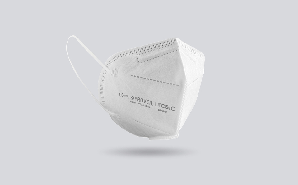 Esta es la mascarilla fabricada en España y que promete desactivar el coronavirus en dos horas