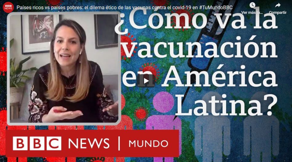 Vacunación contra covid-19: la desigual carrera de los países para inmunizar a la población