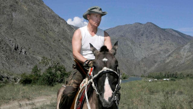 El caballo que venció a Vladimir Putin