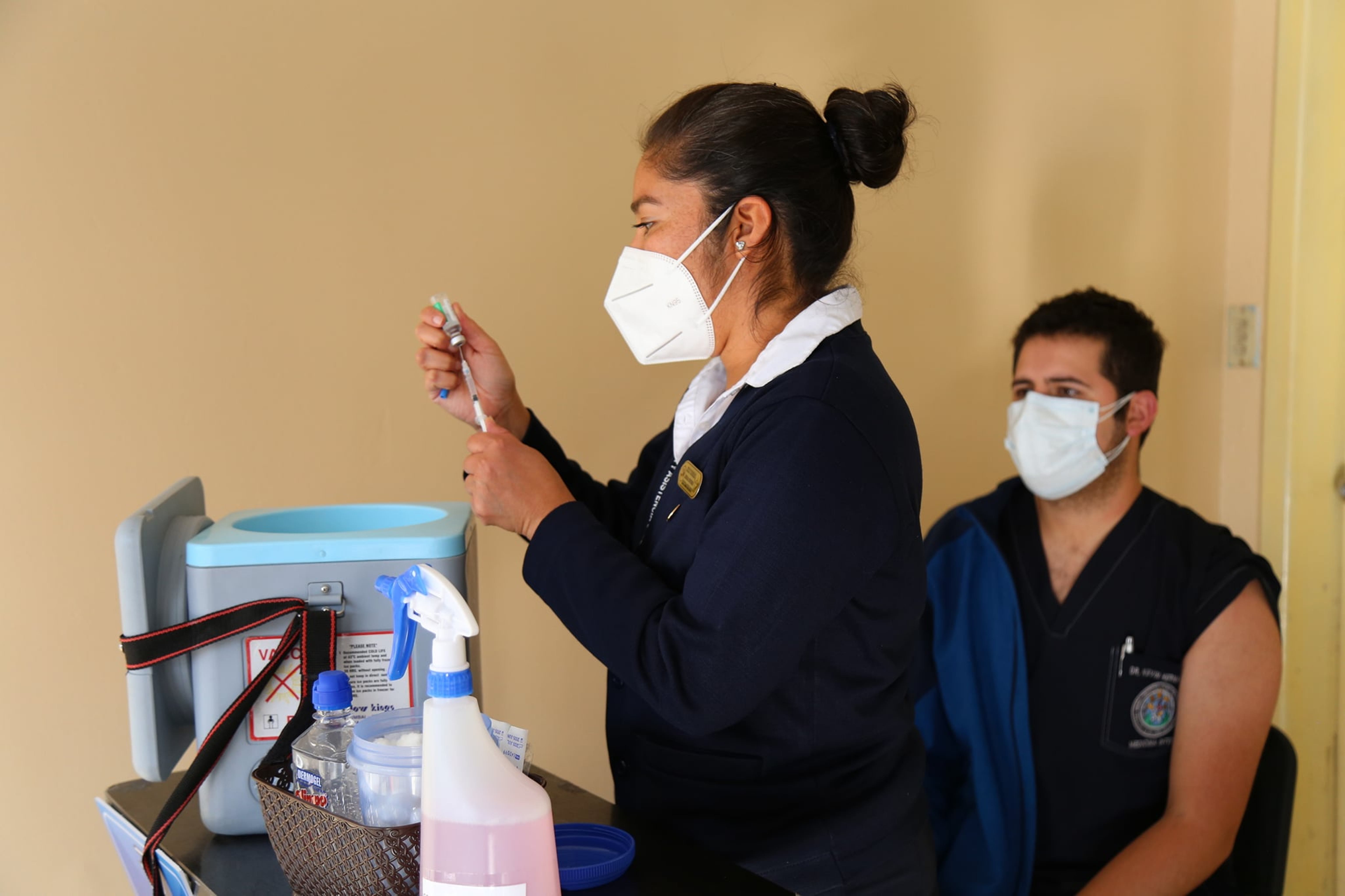 Xela: Posponen segunda fase de vacunación contra el coronavirus