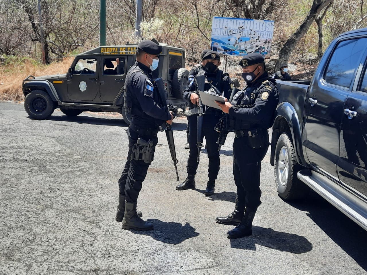 Detenidos PNC