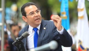 Expresidente Jimmy Morales queda inscrito como candidato a diputado en la casilla uno del listado nacional de FCN-Nación