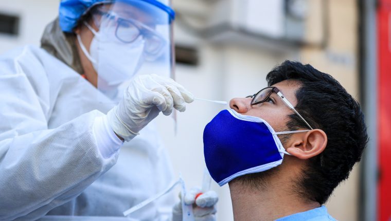 Pruebas de coronavirus