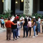 Fotogalería: con recorridos guiados dan a conocer la riqueza histórica del Palacio Nacional de la Cultura