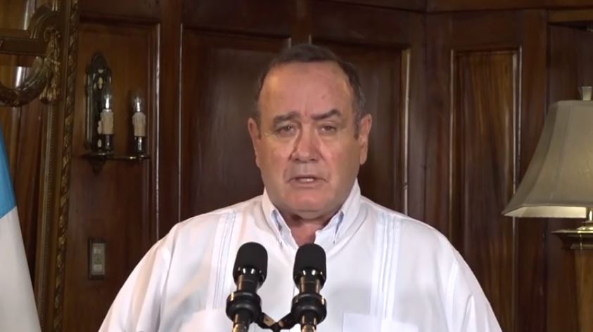 Presidente Alejandro Giammattei