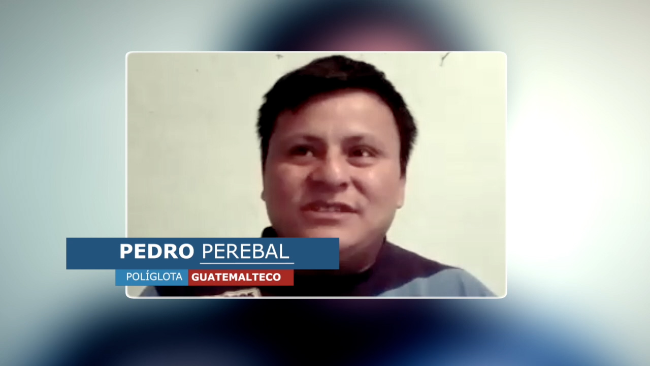 ¿Recuerda a Pedro Perebal Pérez, el guatemalteco políglota? Ahora vive en México, amplió a 18 los idiomas que domina e inició una escuela en línea