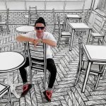 Esta es la curiosa cafetería rusa diseñada en dos dimensiones similar a un cómic y que despierta furor entre los turistas