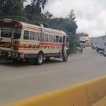 Esta es la sanción impuesta al piloto de un bus que conducía en contra de la vía en la ruta Interamericana