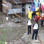 Se registran varios incidentes a causa de las lluvias en distintas zonas y departamentos del país