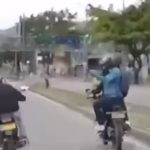 Video: las fuertes imágenes de un hombre que fue asesinado cuando intentó recuperar su moto robada