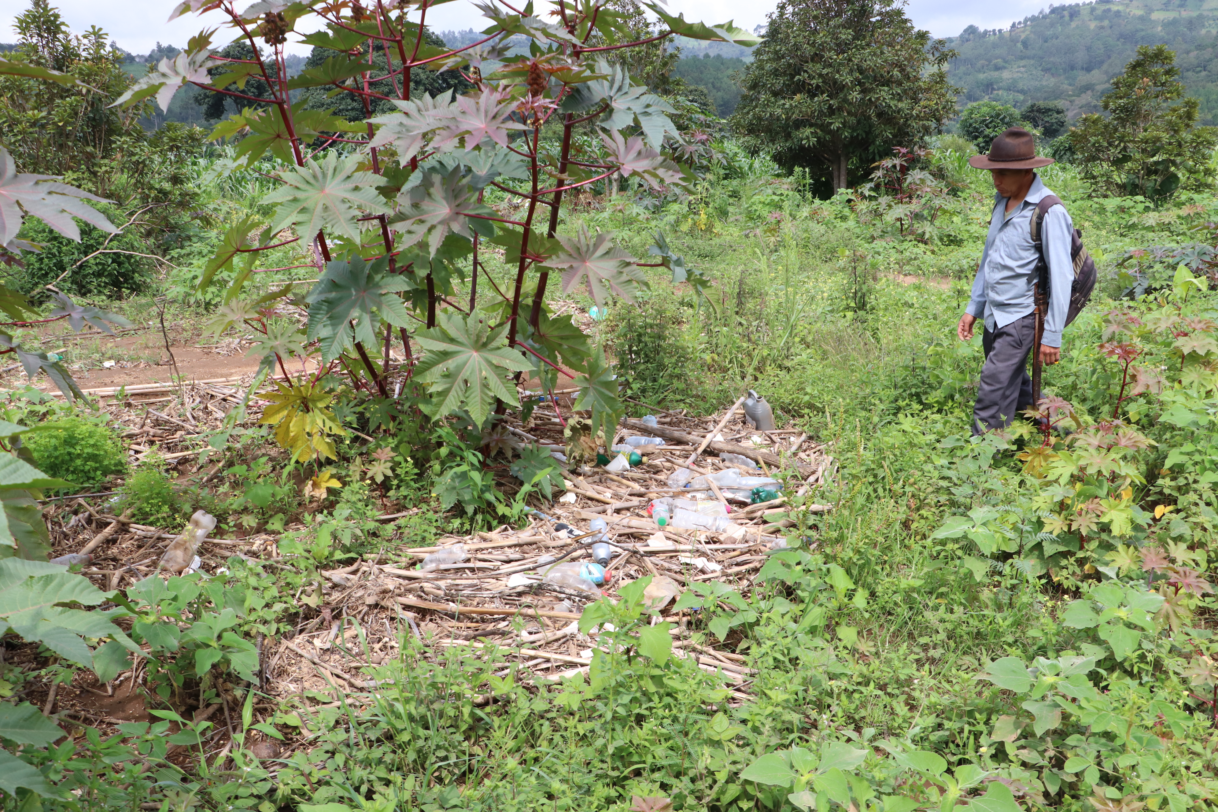 Libramiento de Chimaltenango: Agricultores reportan pérdidas de cultivos por mal encauce de aguas pluviales