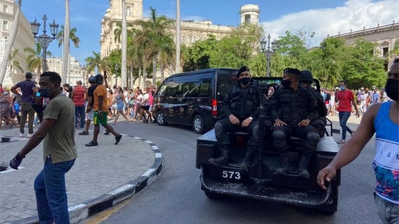 El gobierno cubano confirma un muerto en nuevos disturbios a las afueras de La Habana