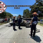 Reportan cinco muertos y dos heridos en trágico accidente de tránsito en ruta Interamericana