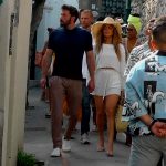 Jennifer López y Ben Affleck pasean de la mano por la isla de Capri