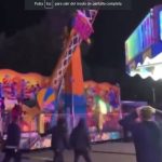 VIDEO: Terror y pánico en un parque de diversiones por un juego mecánico sin control