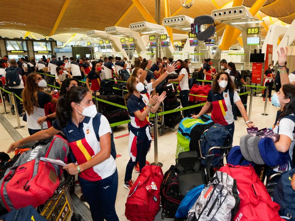 El equipo olímpico español retrasa su vuelo a Tokio por exceso de peso