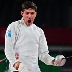 Charles Fernández obtiene 13 victorias en la prueba de esgrima del pentatlón moderno en Tokio 2020
