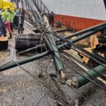 Fuertes lluvias complican la movilidad en varios puntos de Mixco y la capital