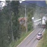 Video: así ocurrió el accidente entre un bus y un camión en la ruta de Quetzaltenango a Huehuetenango